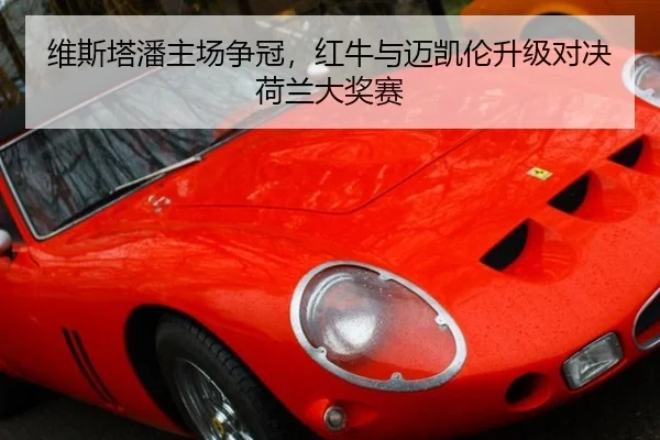维斯塔潘主场争冠，红牛与迈凯伦升级对决荷兰大奖赛