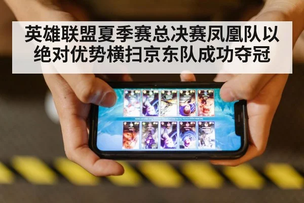 英雄联盟夏季赛总决赛凤凰队以绝对优势横扫京东队成功夺冠